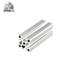 Rail de rainure de canal fente 3838 argent 8 TYP en aluminium anodisé t pour meubles